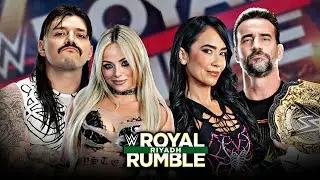 Dominik Mysterio & Liv Morgan vs CM Punk & Aj Lee Full Match WWE Royal Rumble 2026 Highlights