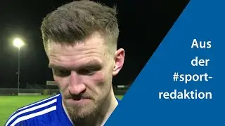 Dennis Engel nach dem 3:0 Erfolg gegen STK Eilvese