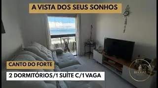 Apartamento à venda em Praia Grande, 02 dormitórios, 01 suíte - Canto do Forte
