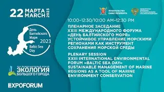 22.03.2023 D2 RUS Пленарное заседание Международного форума &laquo;День Балтийского моря&raquo;