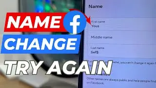 Facebook Name Change Please Try Again Later Problem Solve