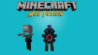 Mod Showcase: MOB FUSION! COW/SQUIDS! 4 New mobs!!