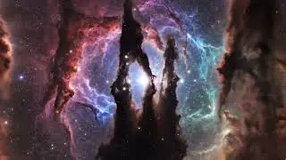 MUSIC！Deep space & Meditation & Awe &  Tranquility #shorts #DarkAmbient #SpaceAmbience #DeepSpace