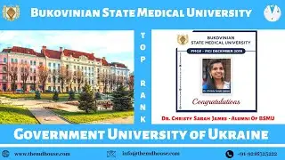 MBBS In Ukraine I Bukovinian State Medical University I MCI-FMGE EXAM I Dr.Christy Sara James