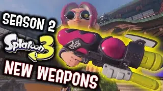 A Closer Look at the BRAND NEW Weapons in Splatoon 3 (Season 2)