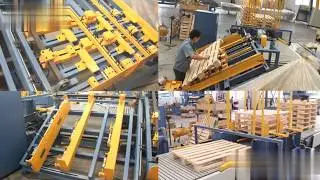 Manual Euro Type Pallet  Nailing Machine Block Base Pallet Nailing Machine