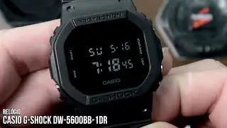 Relógio Casio G-Shock Digital DW-5600BB-1DR | Preto