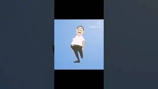 funny walk animation. #shorts #shorts #shortanime #shortsvideo #animation #art