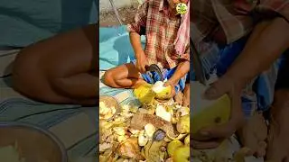 Must try ! Amazing Palmyra Palm Fruit Cutting Skills | Palmyra Fruit | Tal Sas | Street Food #shorts