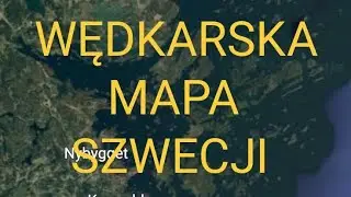 Wędkarska mapa Szwecji