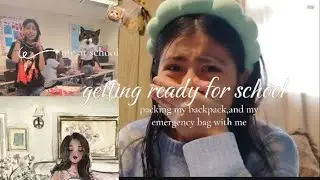 Getting My Stuff Ready for School Monday 🎒✨| + Storytime  