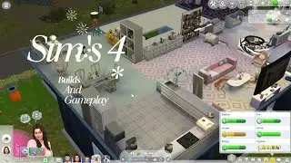 ⭐ Decorating My Sims 4 House + Chill Gameplay | Sims 4 Speed Build