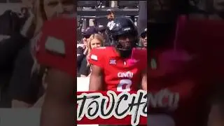 Jeffrey Caldwell hauls in TD🏈🫴🏾🐾 (Cincinnati) #touchdown #catch #bigtwelve #collegefootball