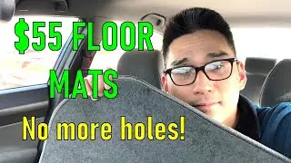 Review of the $55 Ebay FLOOR MATS! Fix the holes in your carpet and floor mats! 2006 8th Honda Civic