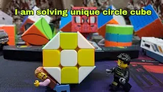 I am solving unique circle cube in fastest way ever 