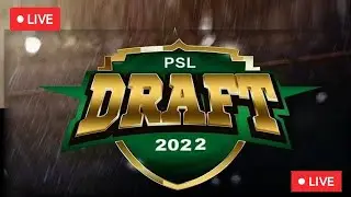 Pakistan Super League 2022 Live Draft Update ||  psl draft 2022 live