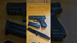 new edc #edc #bladework #shorts #collection #pewpew #subscribe #training #airsoft #foryou #knife