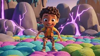 Un ni&ntilde;o gracioso de Roblox salt&oacute; sobre un bloque | Rimas y Canciones para Ni&ntilde;os