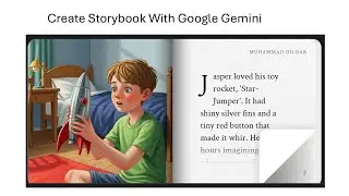  Storybook with Google Gemini|How to create a Storybook with Google Gemini 