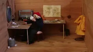 Fisherman drinking coffee - Louise Beckers | Stopmotion | RITCS Animation BA1 2021