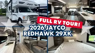 Inside the 2026 Jayco Redhawk 29XK | Class C Motorhome Walkthrough & Floorplan Highlights
