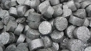 Cast iron chips briquetting press