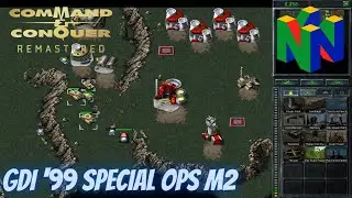Command & Conquer Remastered - Console Missions - GDI '99 SPECIAL OPS M2 (Hard)