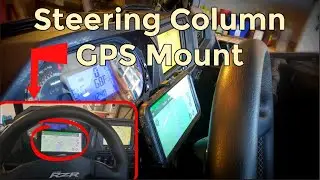 Best GPS Setup for UTV - Steering Column Mount (RZR X3 TALON KRX YXZ)