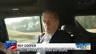Former North Carolina Governor Roy Cooper files candidacy for United States Senate