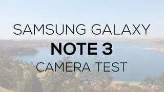 Samsung Galaxy Note 3 Camera Test - HD (1080p)