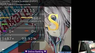 Oshama Scramble! 98.92 fc downscroll 99.77 fc upscroll 4.01*