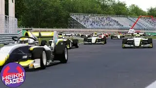 El poder del DRS (Assetto Corsa LFM / Monza / FIA F3) || Heikki360ES