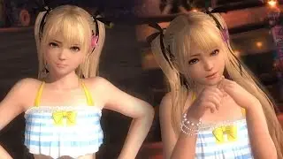 Reupload | Dead or Alive 5 LR Fireworks Marie Rose Hot Summer DLC Win Lose Poses