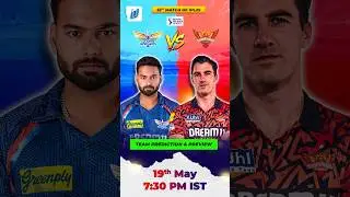 LSG vs SRH Match Preview & Prediction | IPL 2025 | UNIBIT11
