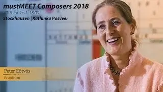 Kathinka Pasveer  │ Stockhausen90 - mustMEET Composers 2018