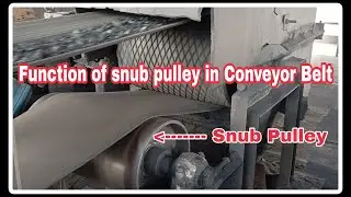 Conveyor Belt Snub pulley