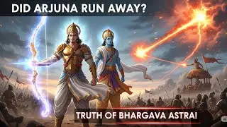 Did Arjuna Run Away from Karna&rsquo;s Bhargava Astra? | Mahabharat Truth Revealed #Arjun #mahabharat