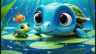 Where Is My Net Says Baby Turtle 🐢 | Nursery Rhymes for Kids & Baby Songs