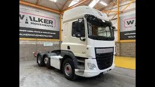 SOLD: DAF CF460 *EURO 6* SPACE CAB 6X2 TRACTOR UNIT &ndash; 2017 &ndash; NX17 HMV