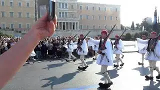 Greece - Athens, 21-10-2018 - Changing of guards at Greek parliament building