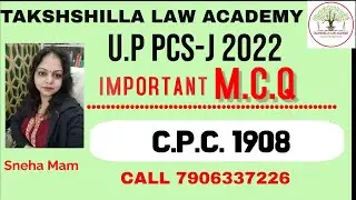 cpc mcq  for up judicial services I cpc for up judiciary exam I cpc for up judiciary I up judiciary
