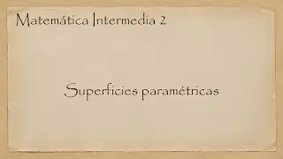 Superficies paramétricas