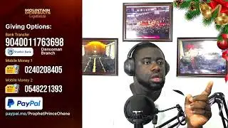 MOUNTAIN OF RESULTS EXPERIENCE - DAY 520 with Prophet Prince Ohene Bekoe (Senior Pastor)
