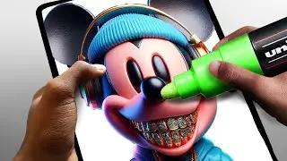 Drawing 100 CRAZY Characters!