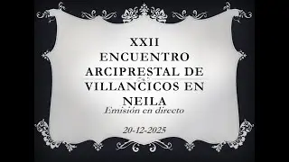 Santa Misa IV DOMINGO IV 21 12 2025 desde Canicosa de la Sierra