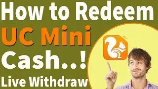 How to Redeem UC Mini Cash Online In Telugu | Live Payout Withdraw in UC Mini/KYC | Money World