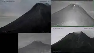 Live  Merapi - Merapi Volcano Eruption, Balerante, Kalitalang,Merapi Jateng,DIY 04/01/2026