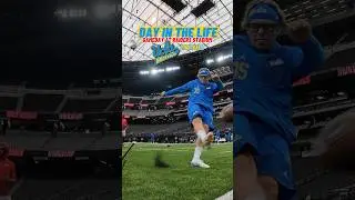 DAY IN THE LIFE | NFL STADIUM 🤩#sports #gameday #collegefootball #nfl #crazy #bts #pov #football