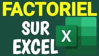 Comment calculer le factoriel sur excel [part 21]