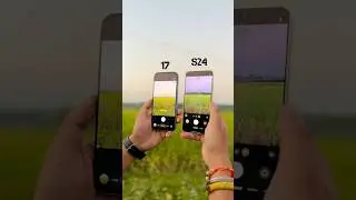 iPhone 17 vs Samsung Galaxy s24 camera test 🔥